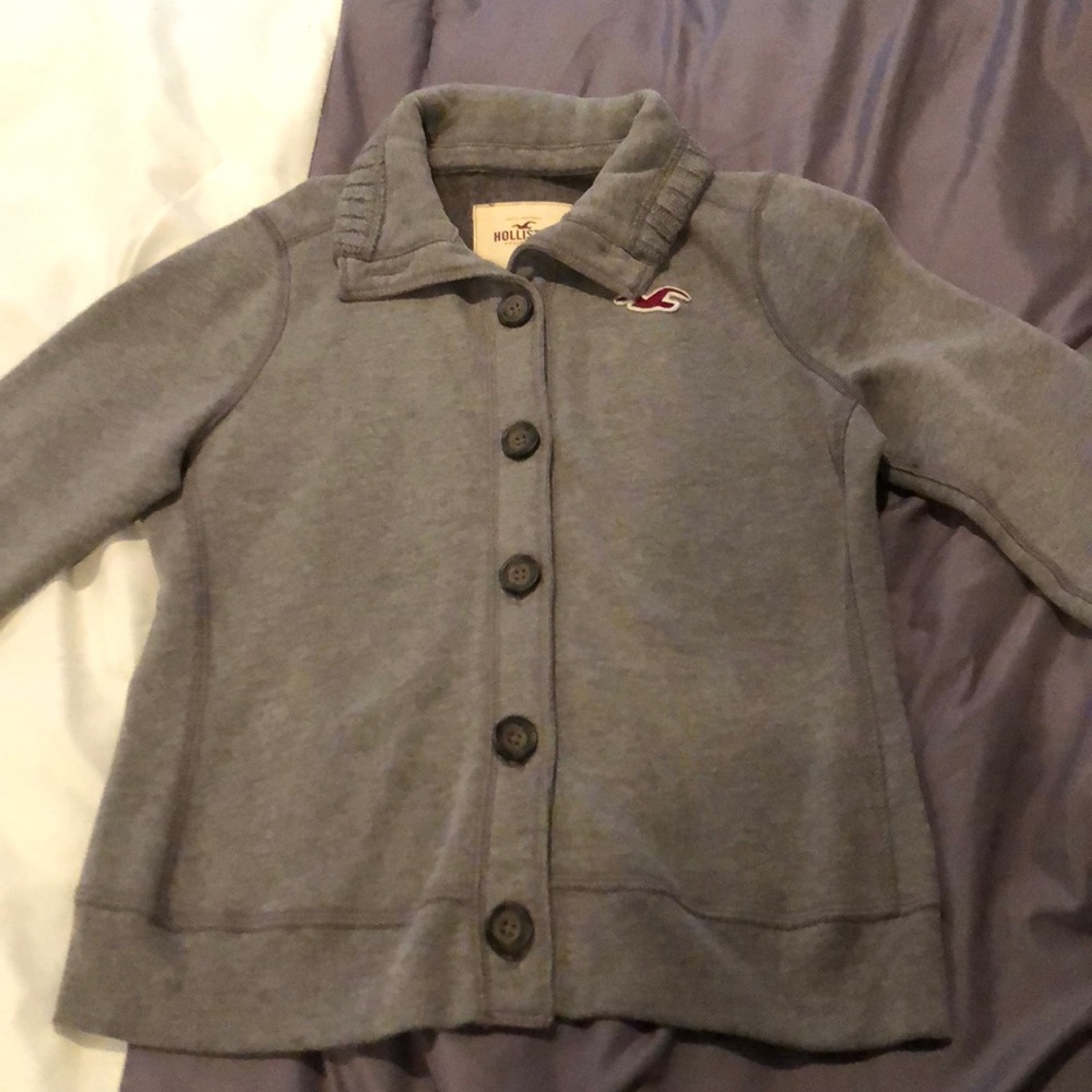 Super soft Hollister button up jacket